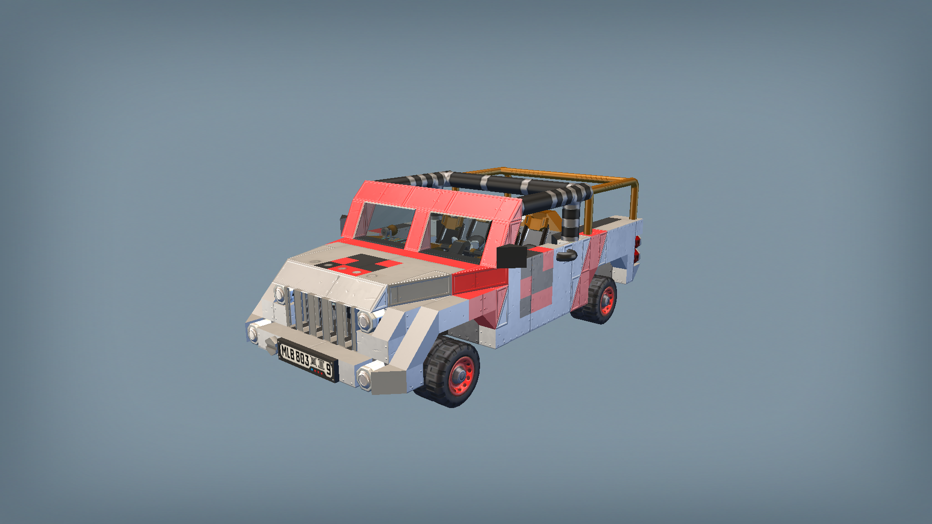 Jurassic Park jeep (no roof)