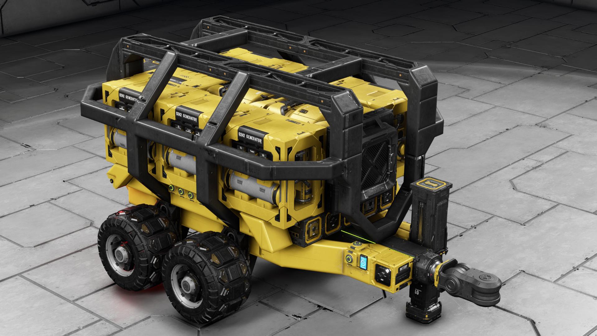 [OC] Hydrogen Generator Trailer