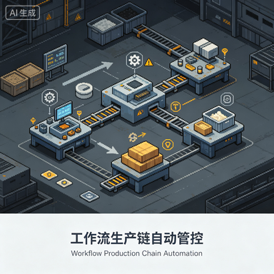 工作流生产链自动管控 Workflow Production Chain Automation