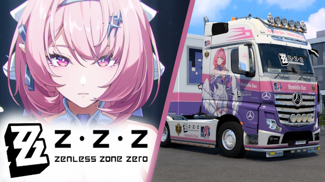 Mercedes Actros MP4 Remielle Dan - Zenless Zone Zero [Combo Skin]