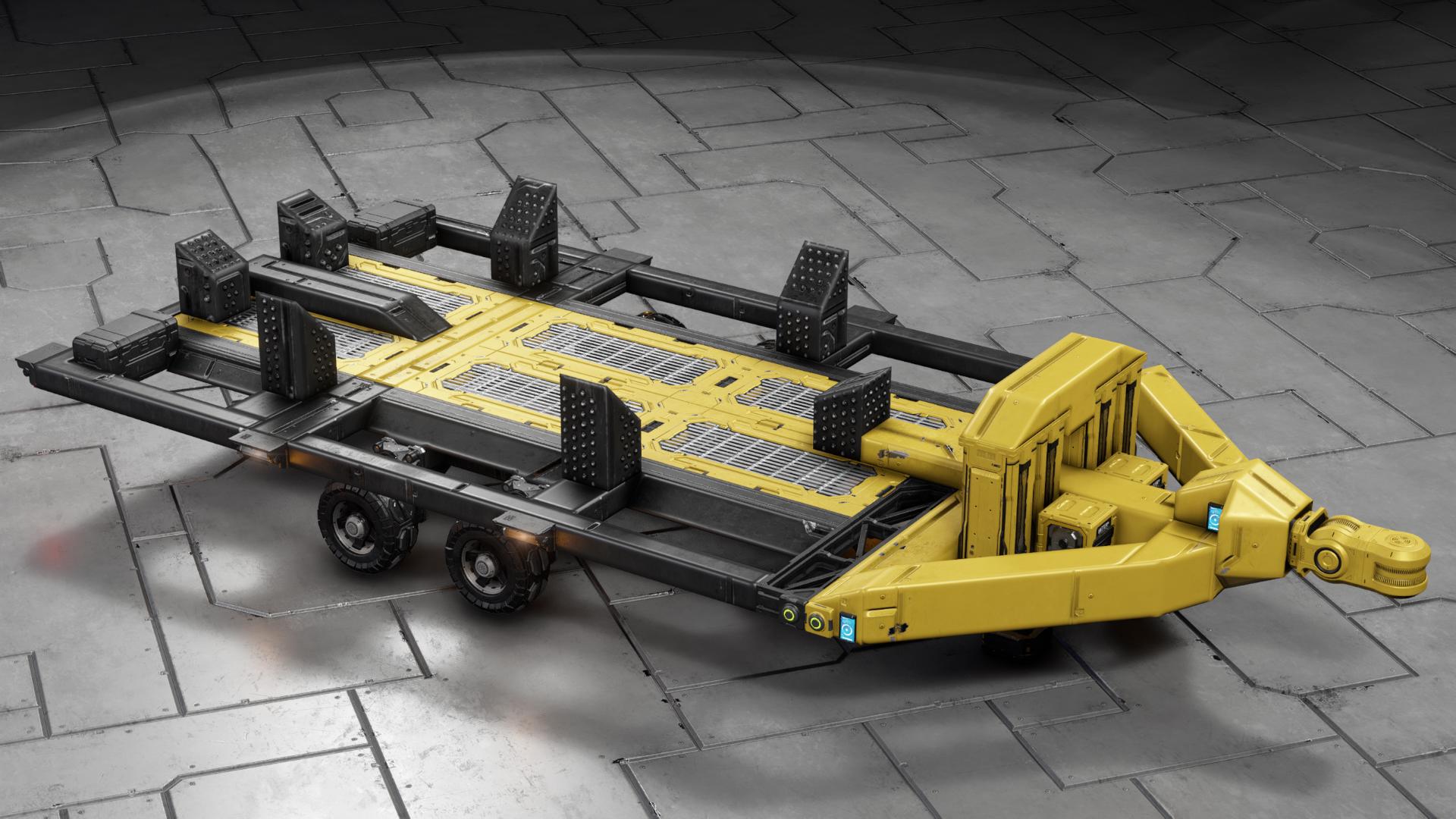 [OC] Hedgehog TBM Transport Trailer