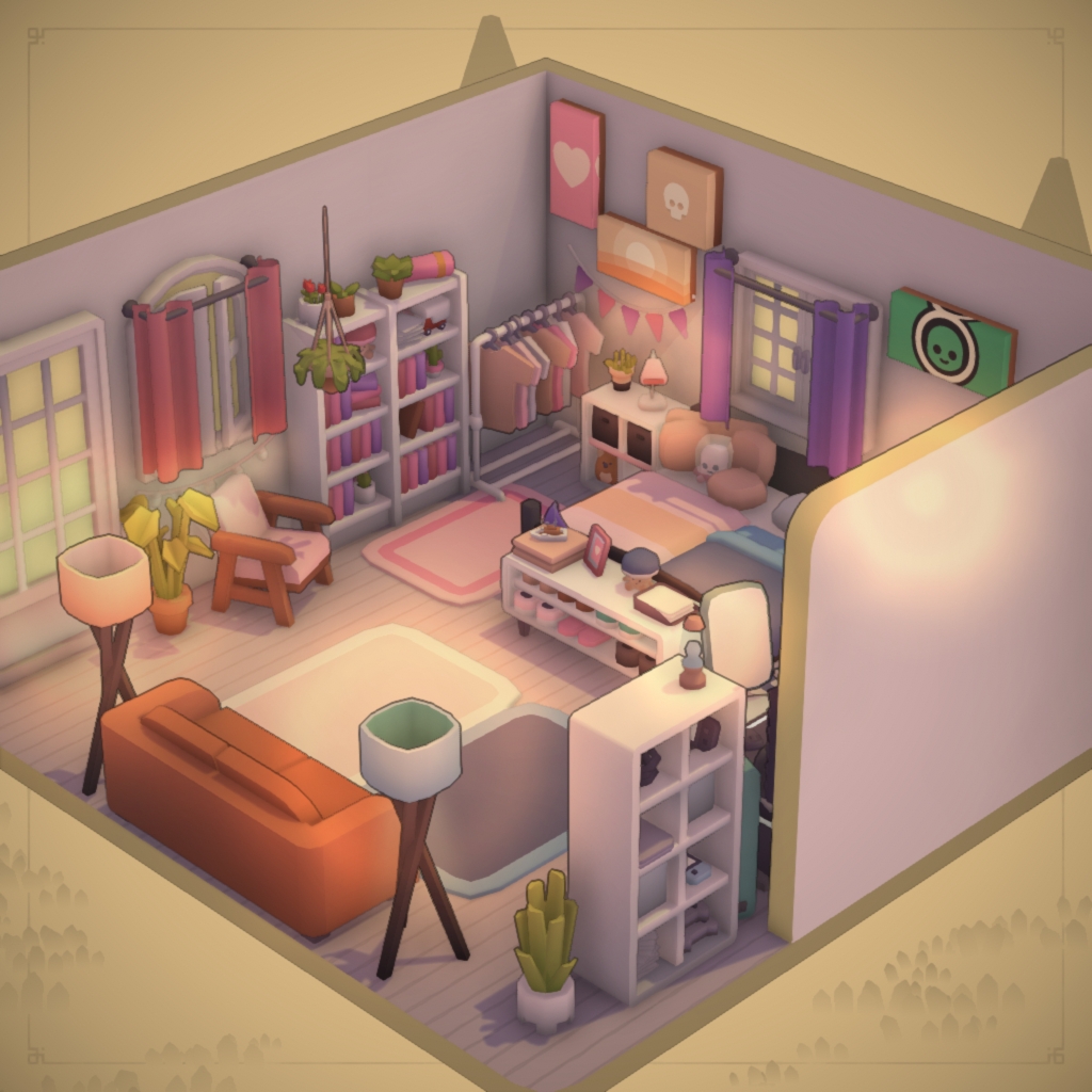 Blue and Pink bedroom  preview