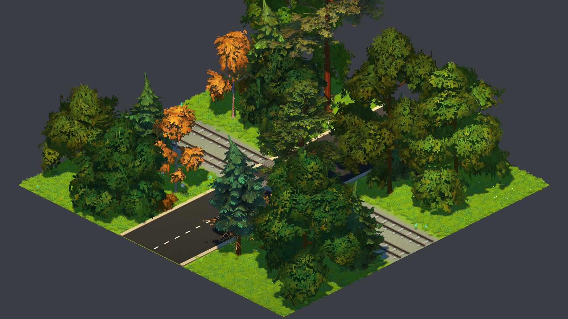 Straight Forest Road Crossing.tile