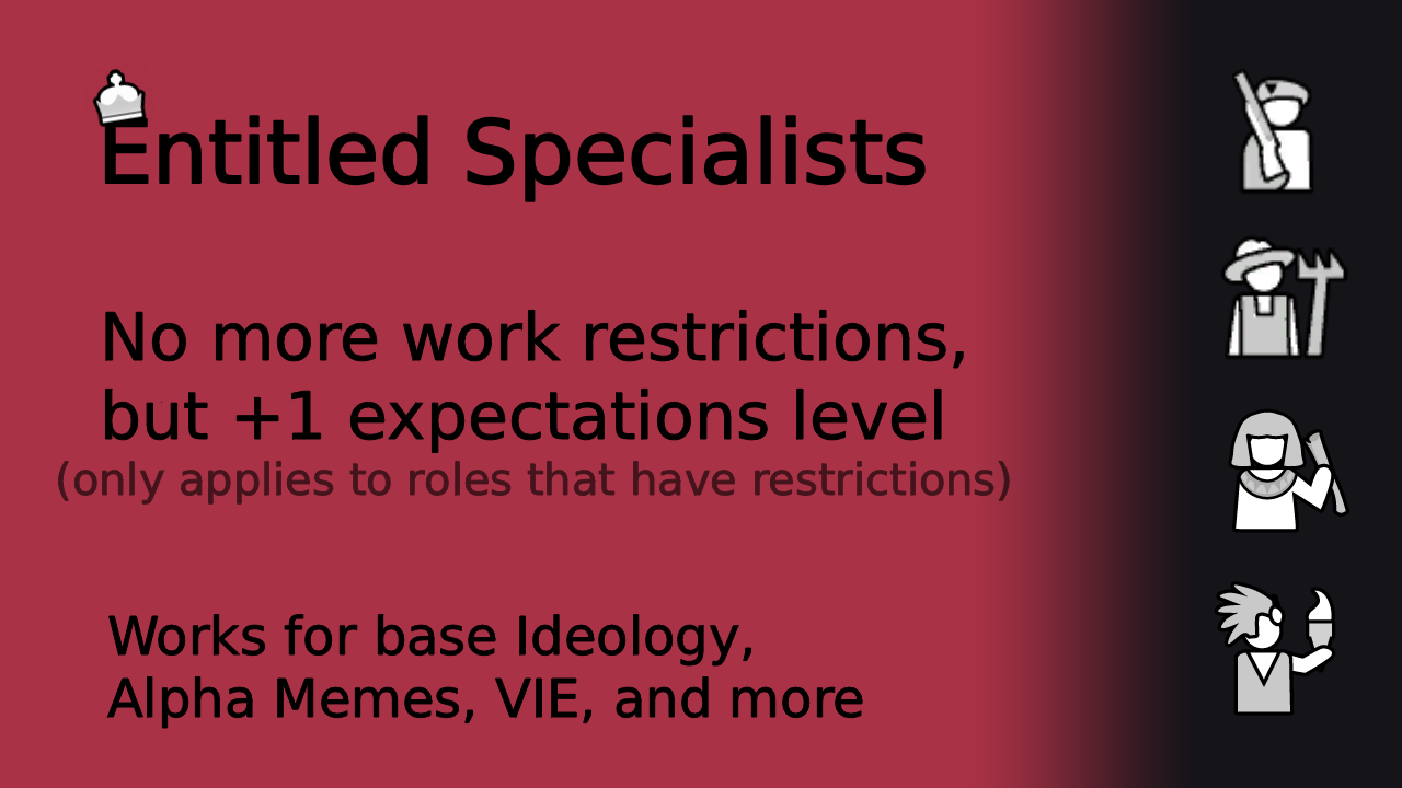 Entitled Specialists