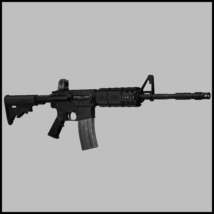 CSS Gamebanana: "I am Legend" M4A1