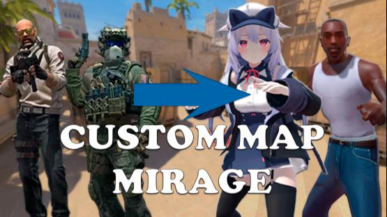 CUSTOM MAP MIRAGE – Counter-Strike 2 Mod