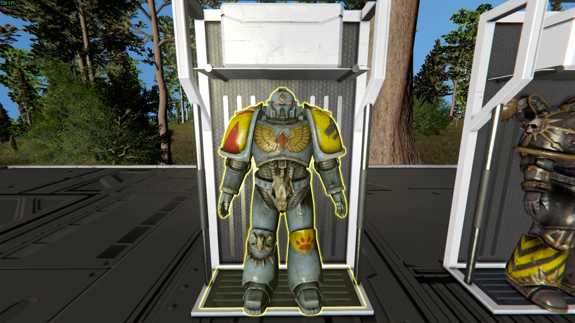 Warhammer 40k Space Wolves Swappable suit
