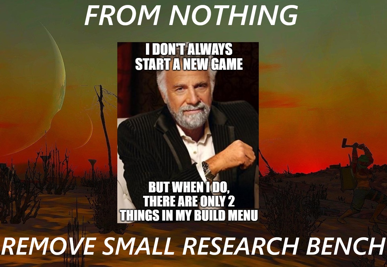 From Nothing - No Research Bench