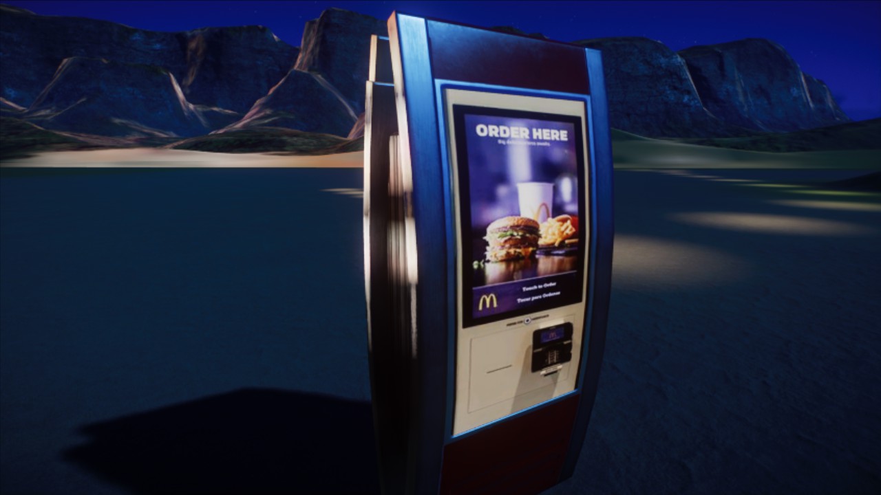McDonalds Self Serve Screens