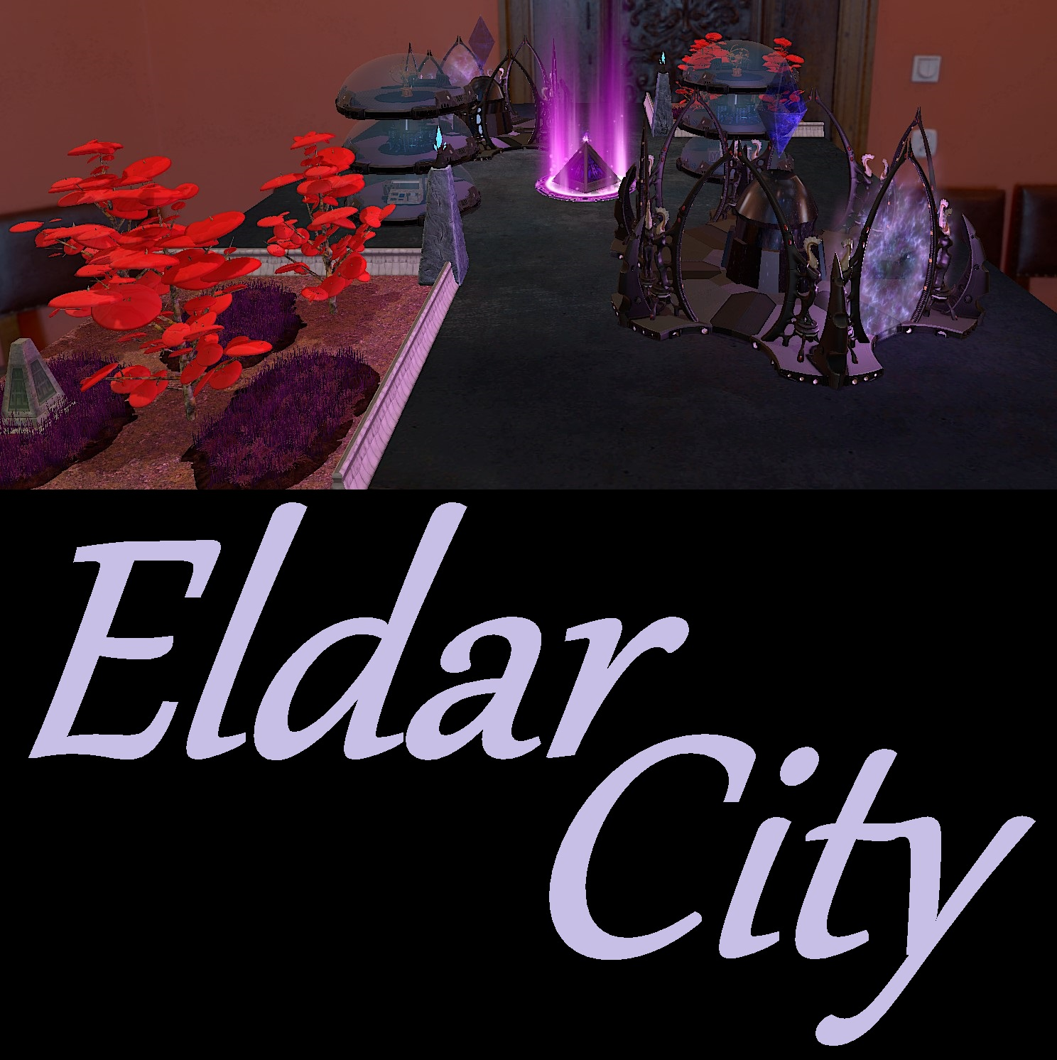 FTC 40k 9th Edition Strike Force Map: Eldar City
