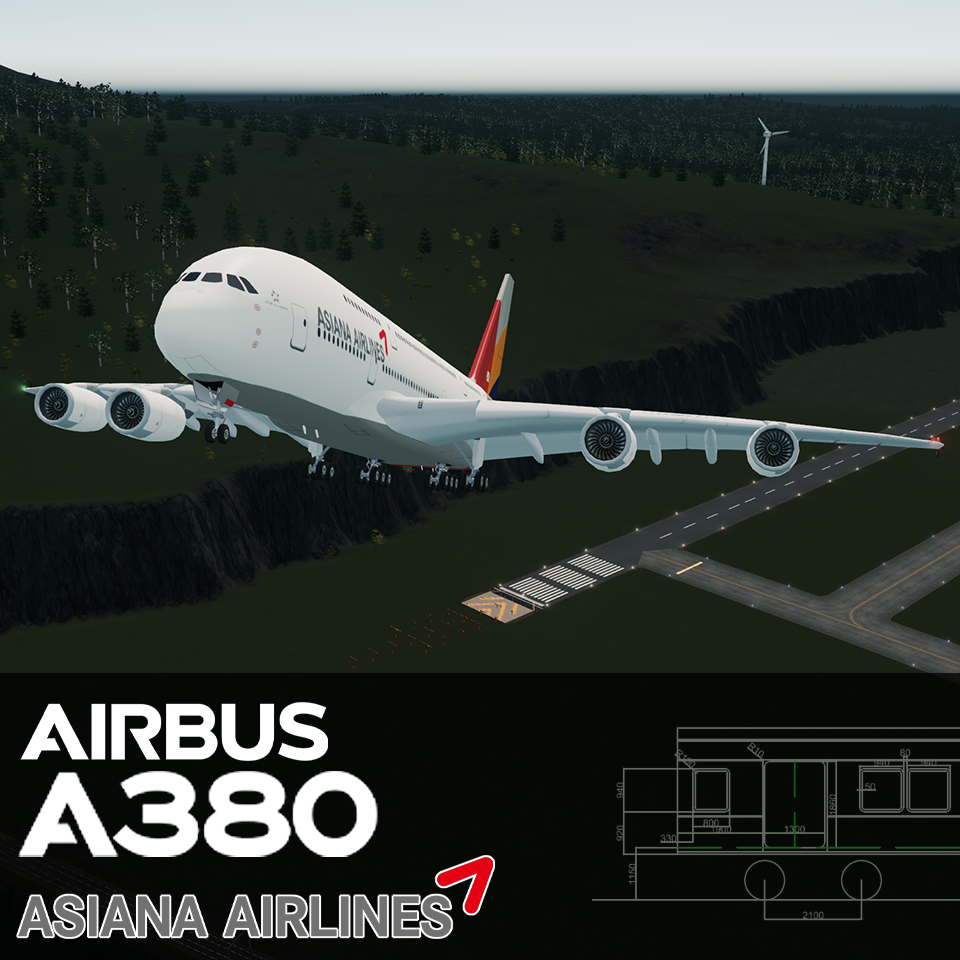 ASIANA AIRLINES A380-800 preview