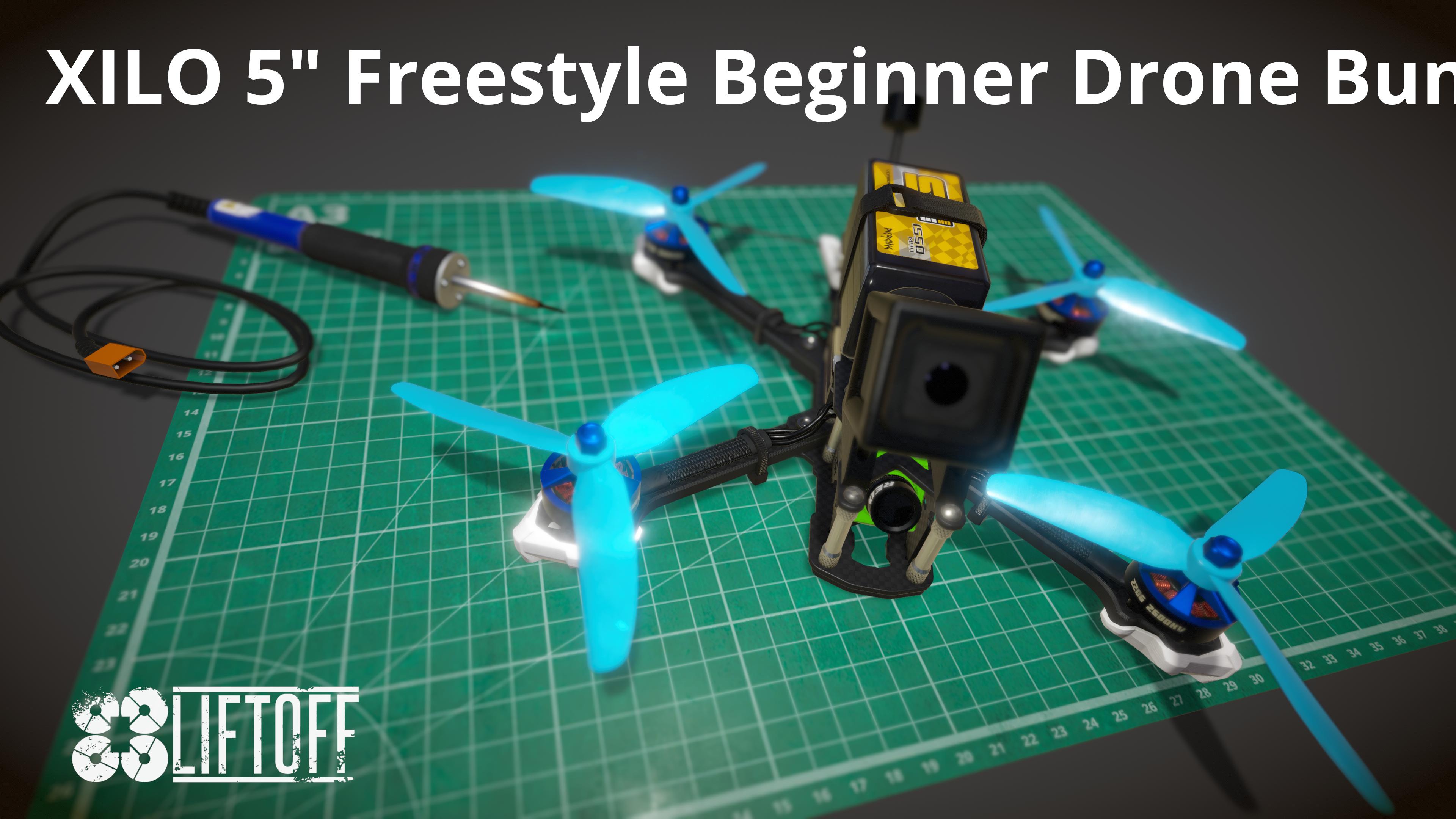 XILO 5" Freestyle Beginner Drone Bundle - Joshua Bardwell Edition