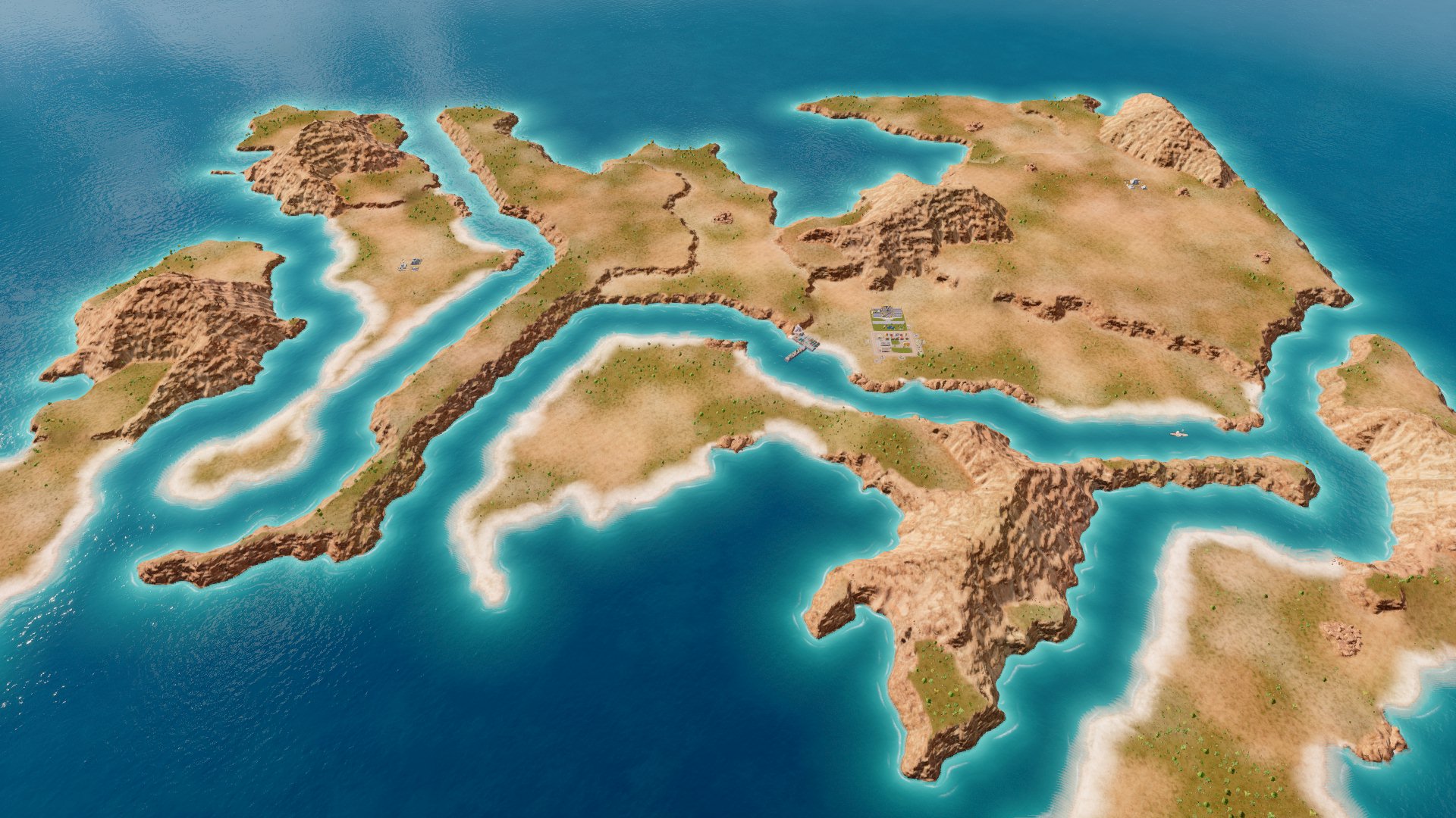 Good and ideal desert Island.