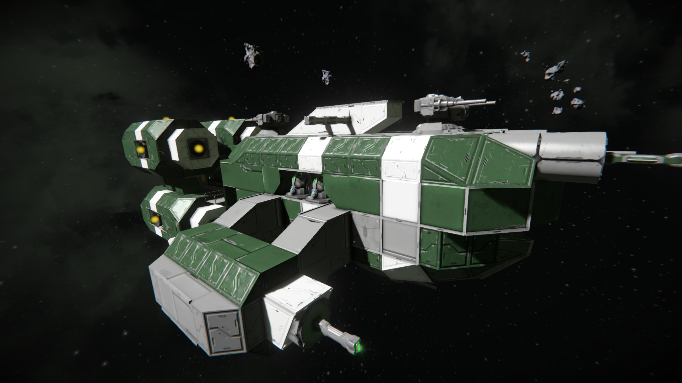 Green gunship preview