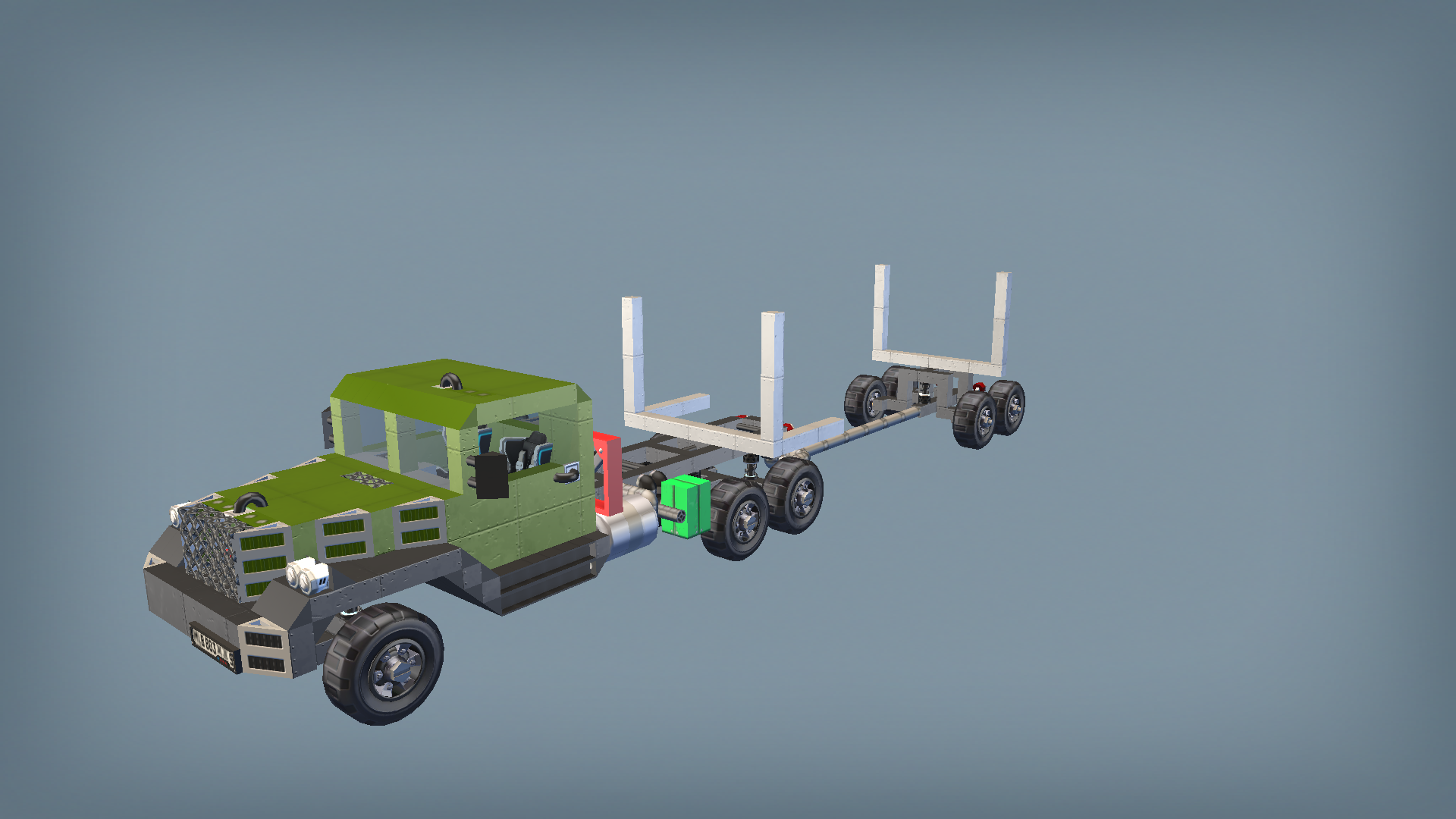 Wood truck