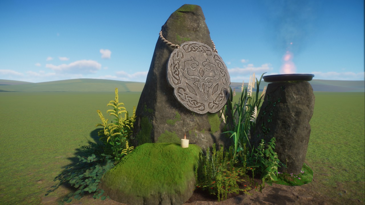 Nordic Shrine Brazier