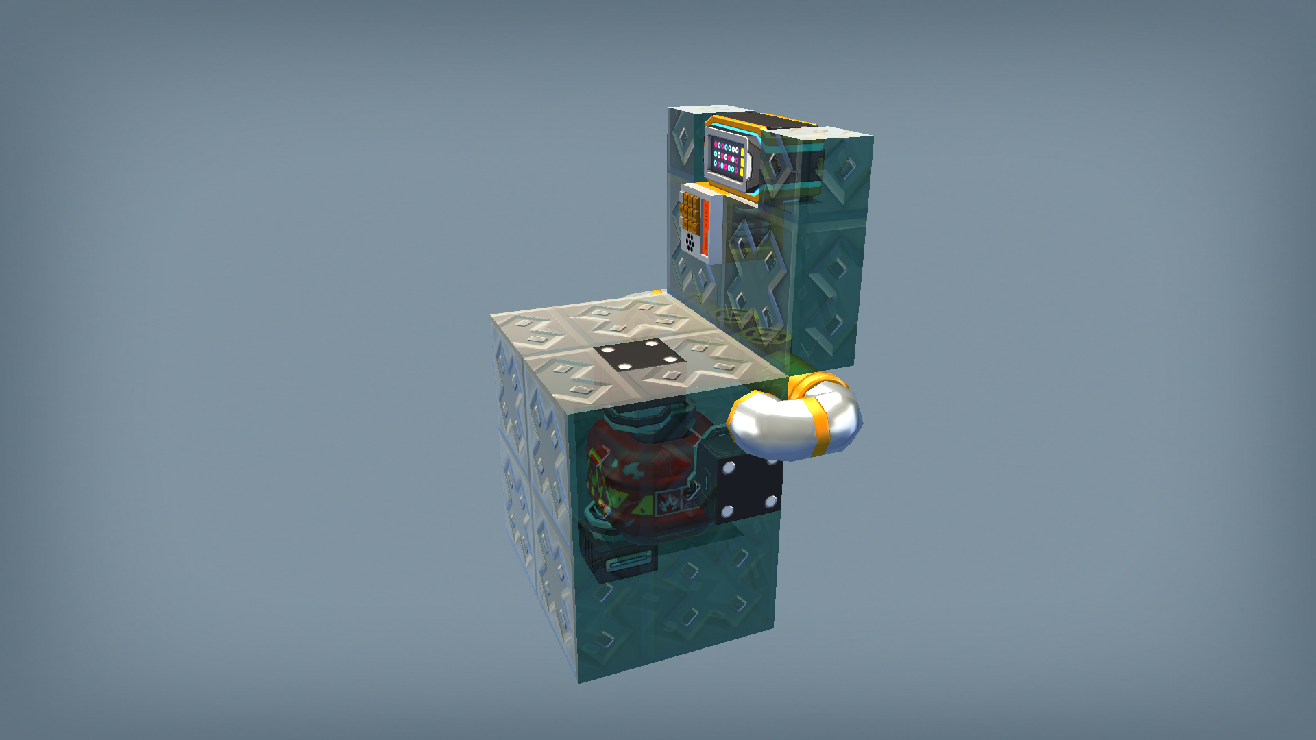 small explosive storage module