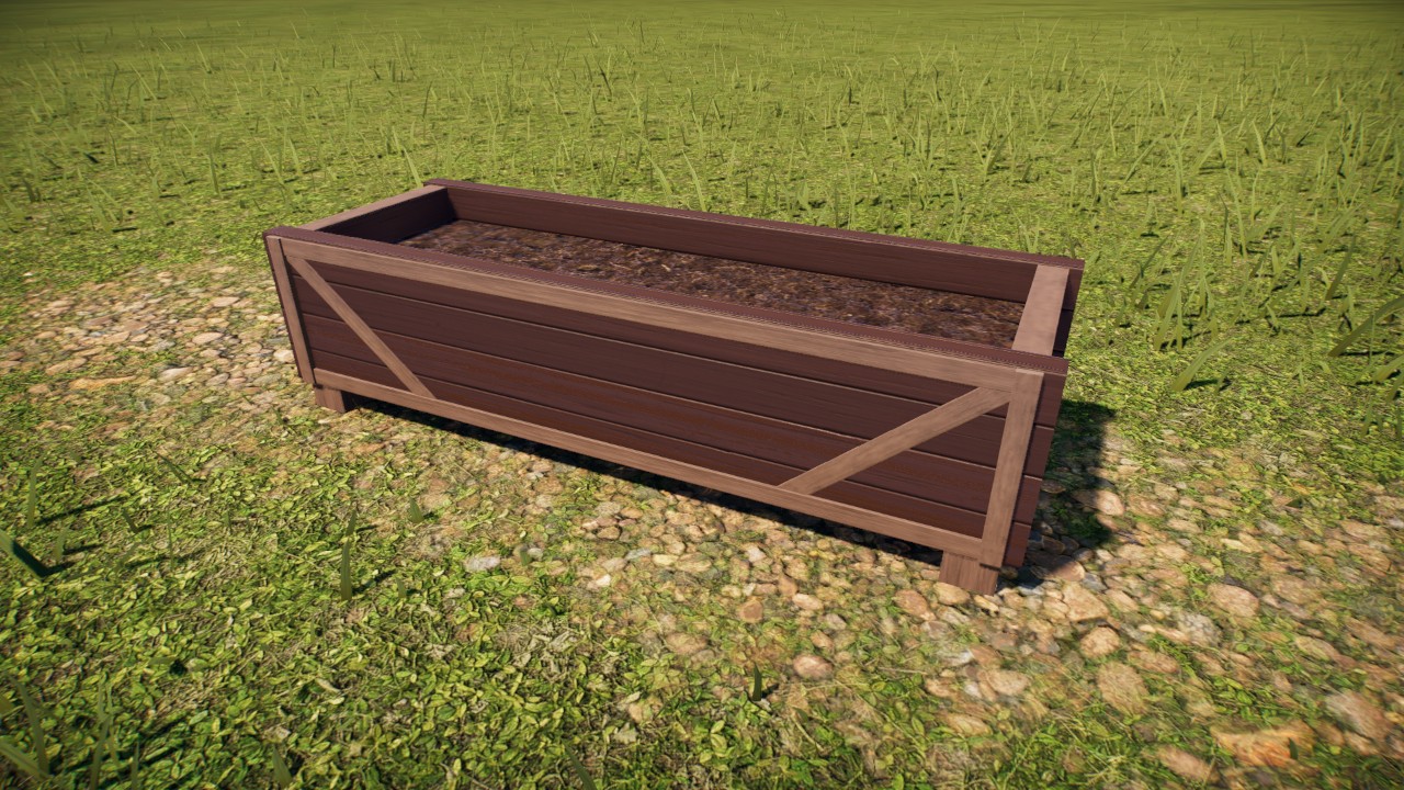 MMM Wooden Planter Box