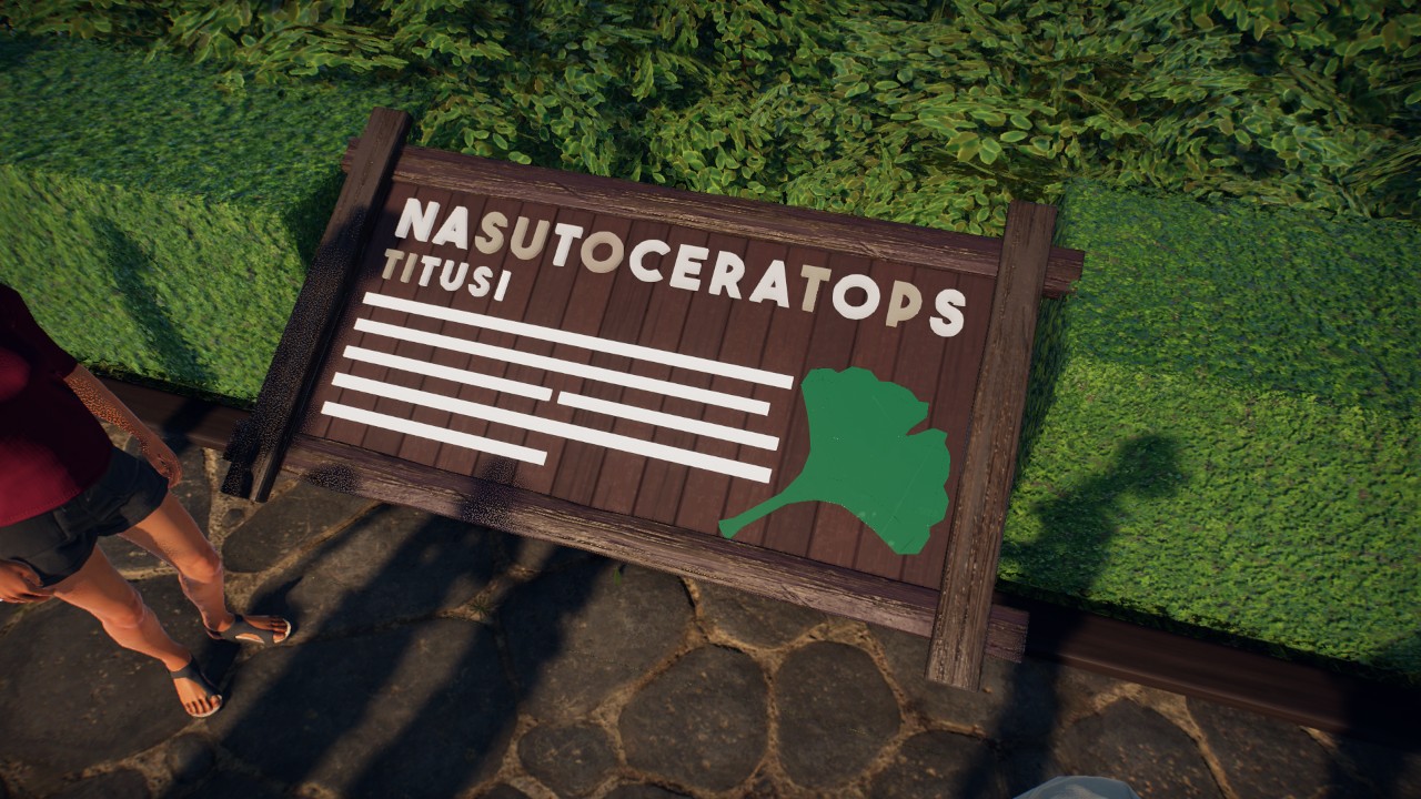 MMM Nasutoceratops Info Board