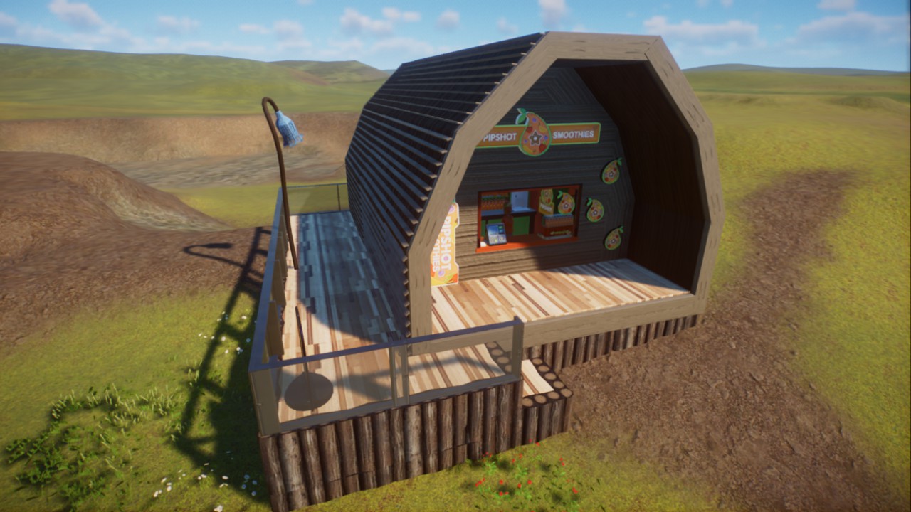 Glamping Pod Pipshot Smoothies