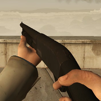 Mossberg 500 Persuader on L4D1 Animations
