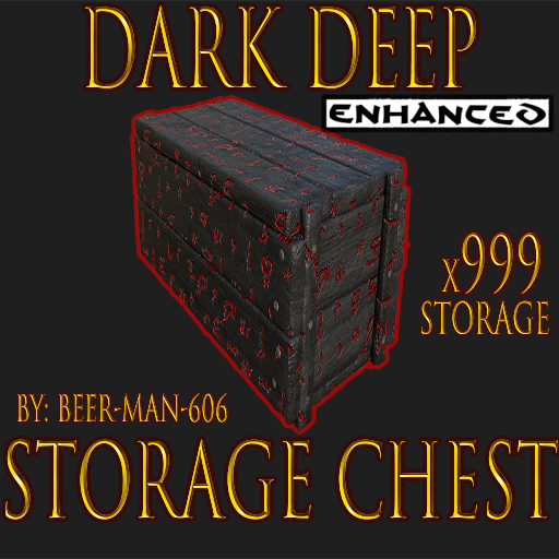 Dark Deep Storage Chest: Enhanced Reupload