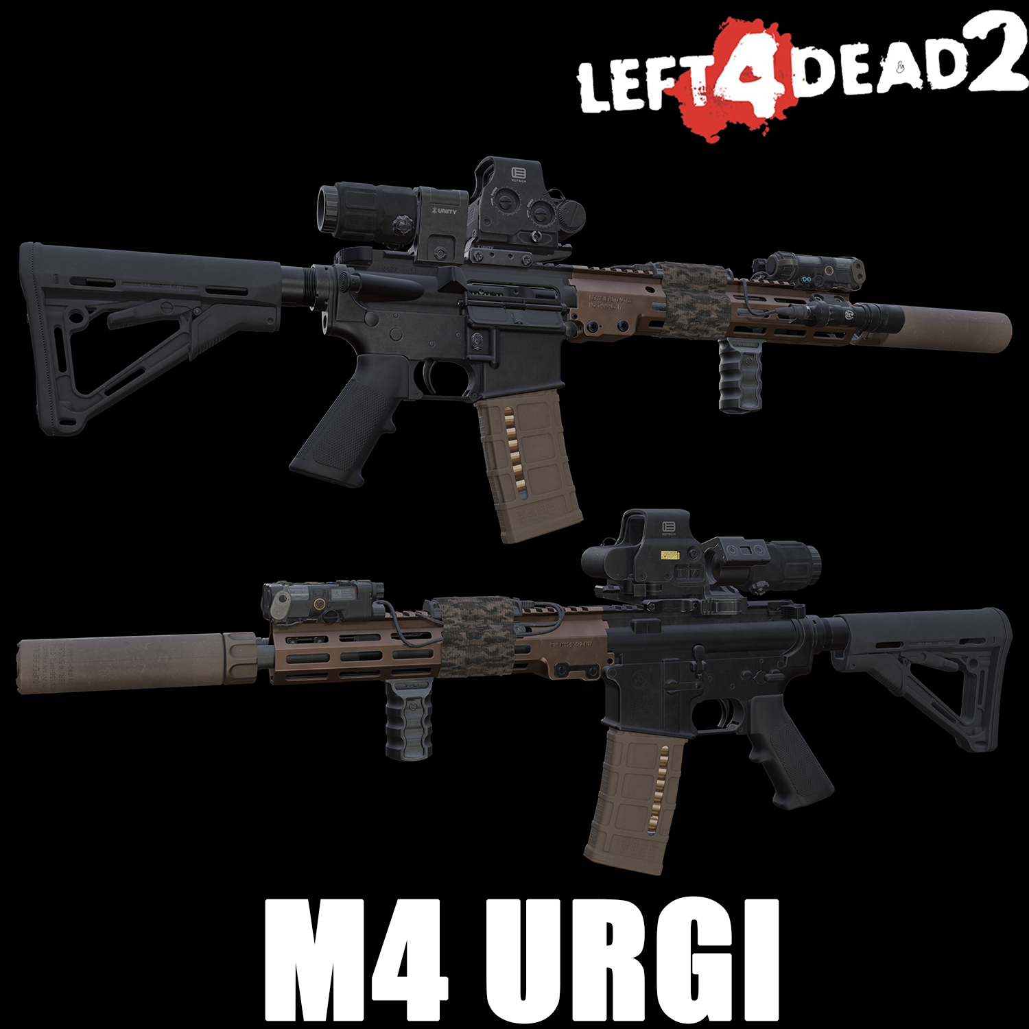 M4 URGI replace M16.
