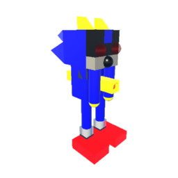 Metal Sonic With Gun