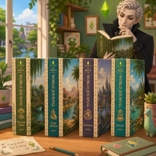 the Sims : World journals mini collection