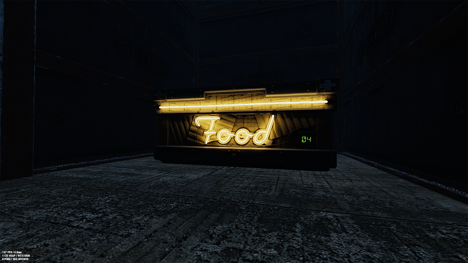 Neon Food Storage