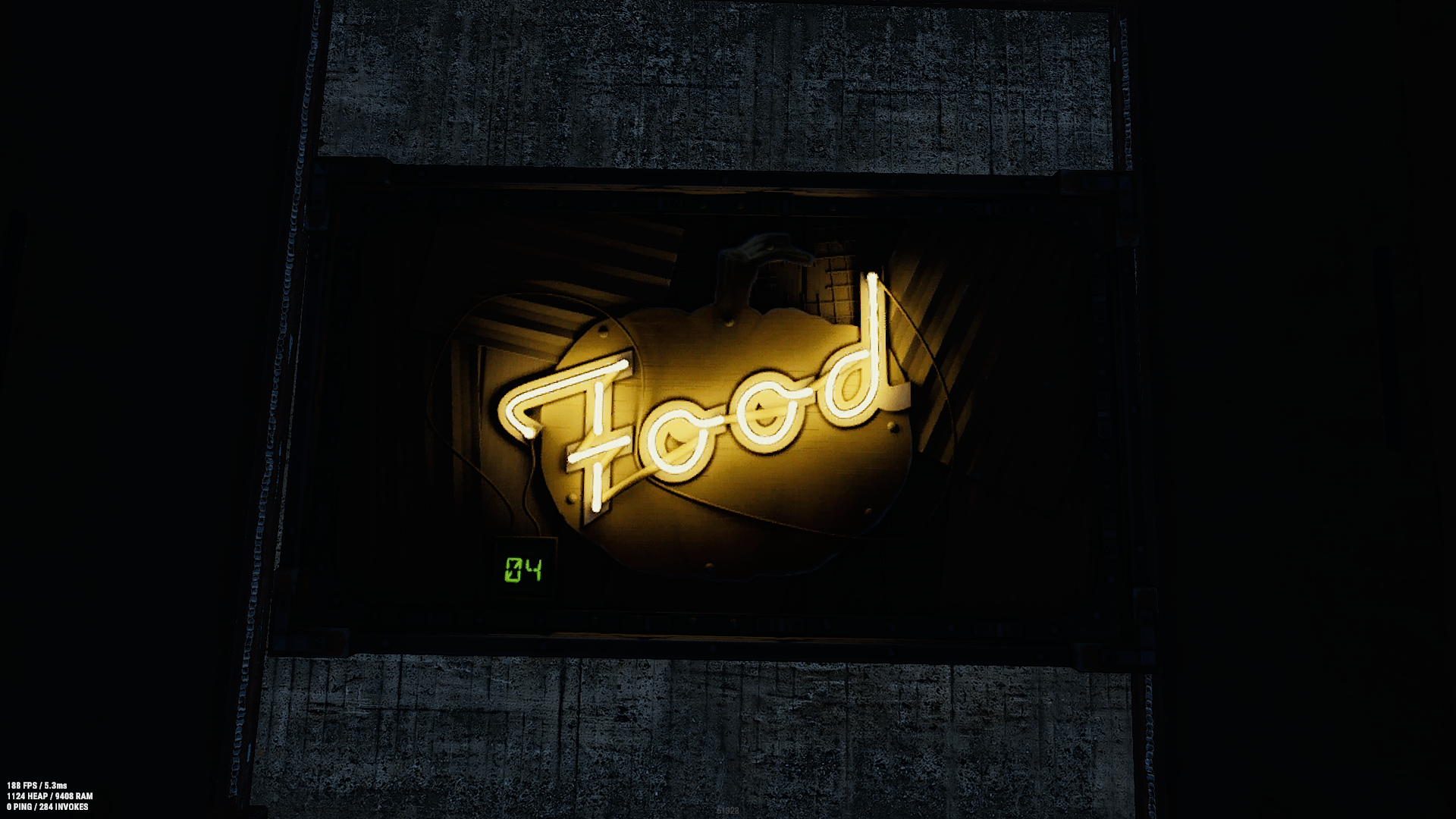 Neon Food Storage