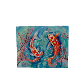 Koi Painting