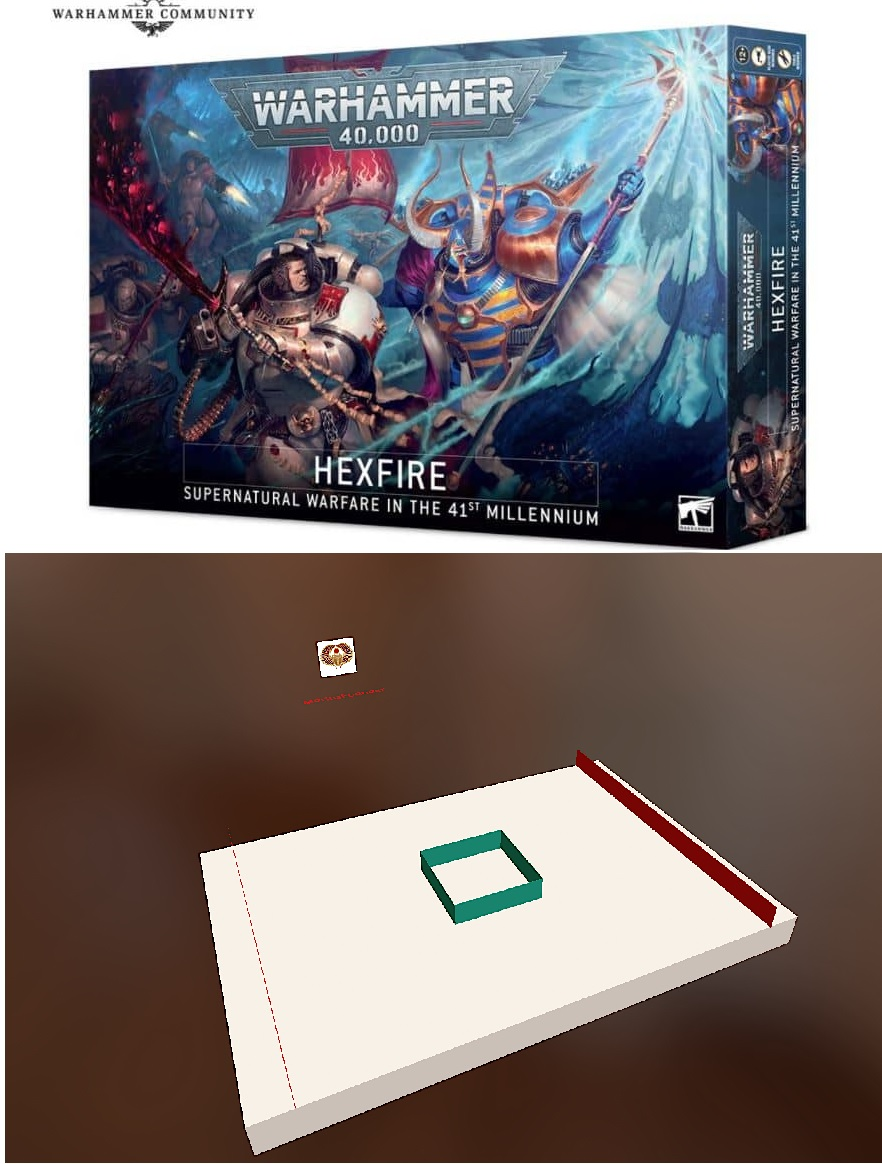 Hexfire Box Set Arcane Ambush Deployment zones

