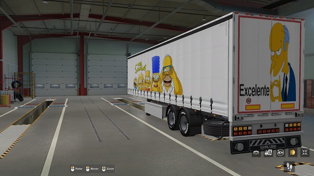 Trailer Skin : Simpsons 1.43