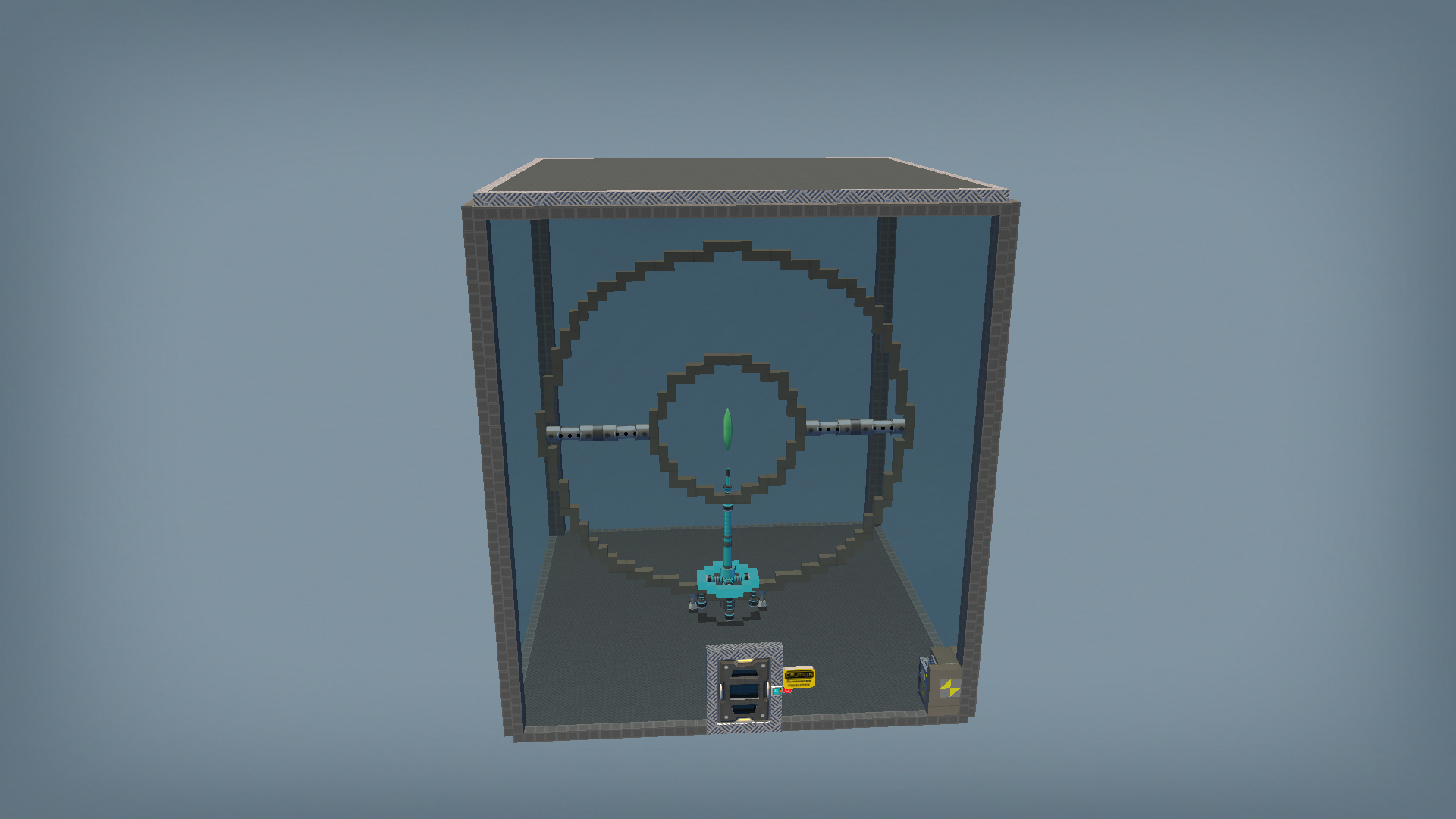 Mars Crystal Power Generator