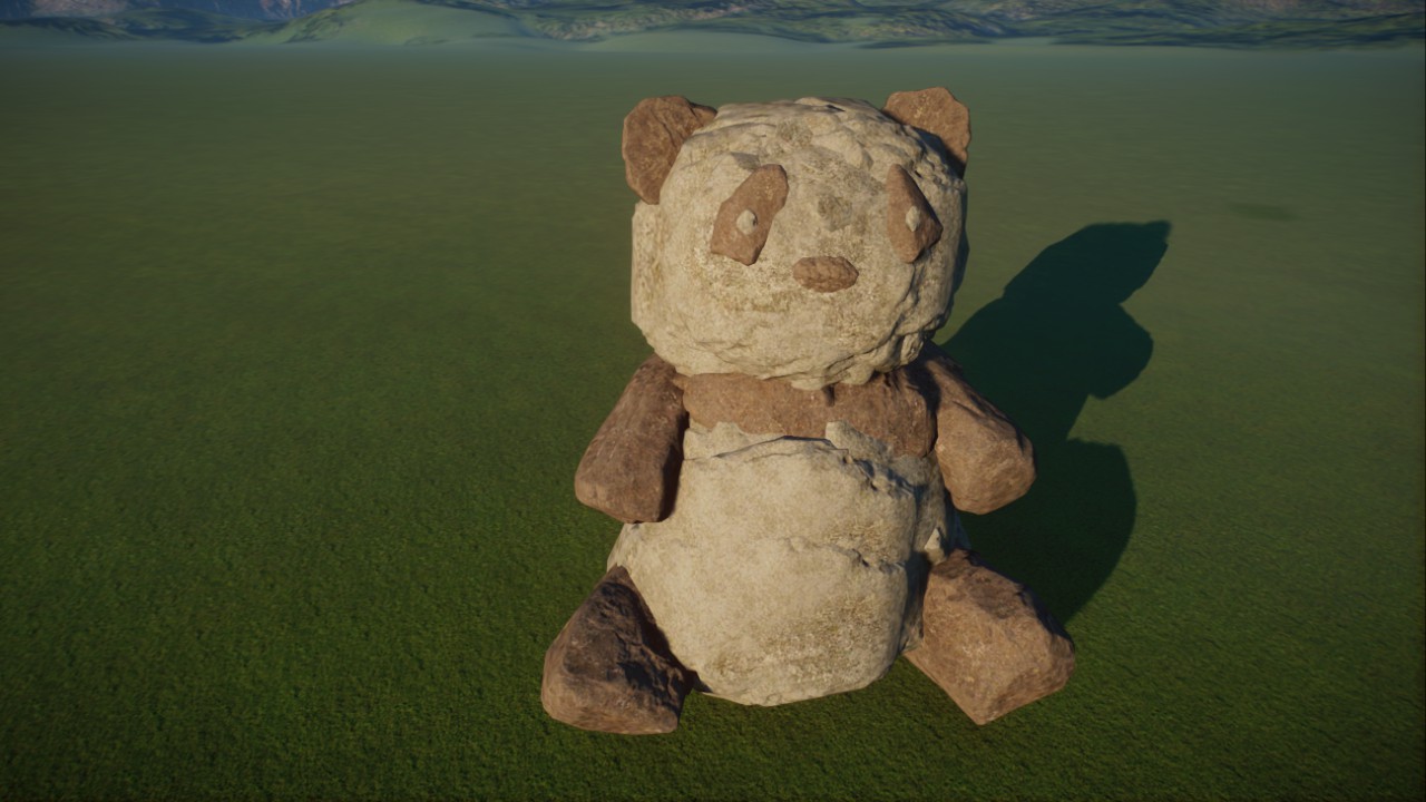 Big Panda statue v1