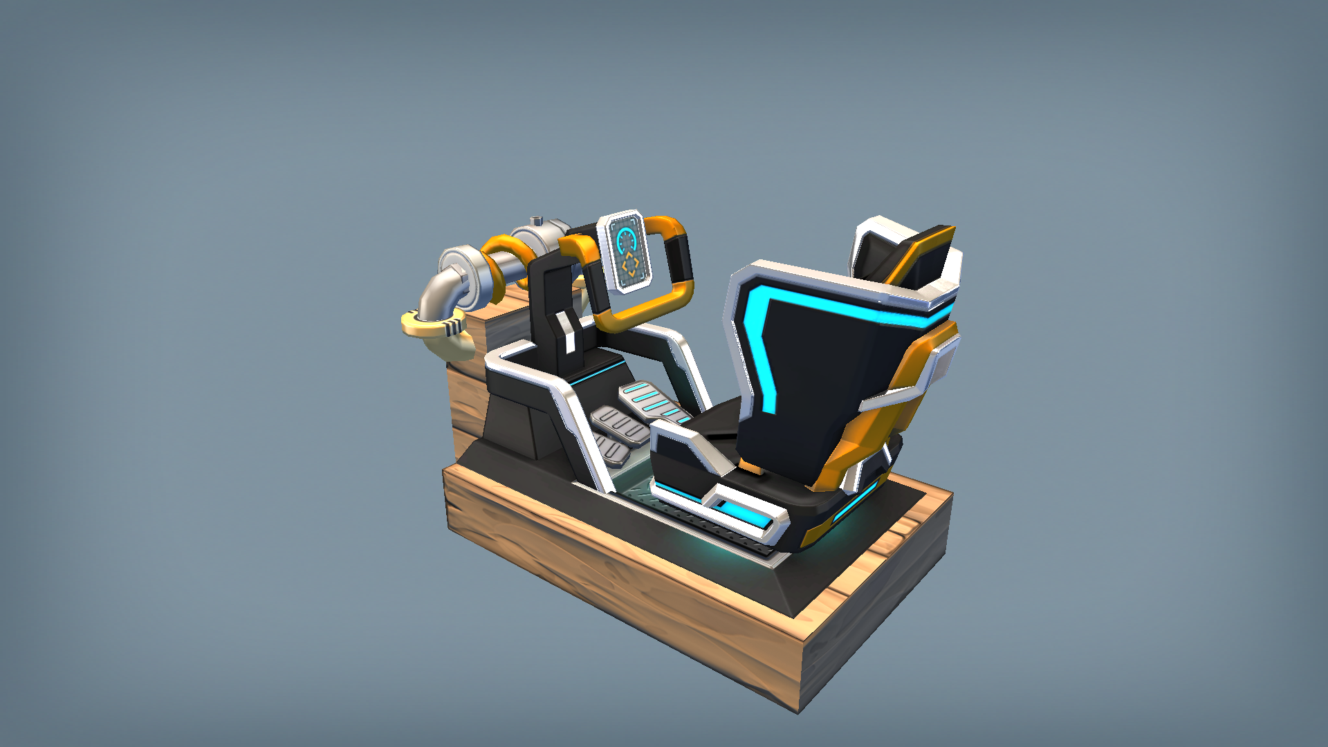 steering seat (raft used)