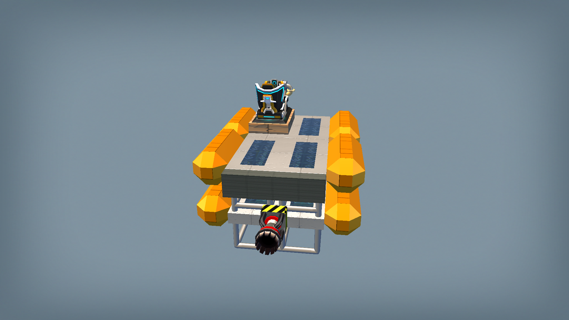 custom mod and body raft example