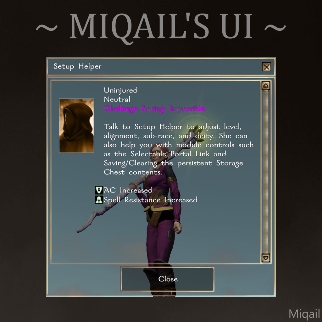 Miqail's Glass UI