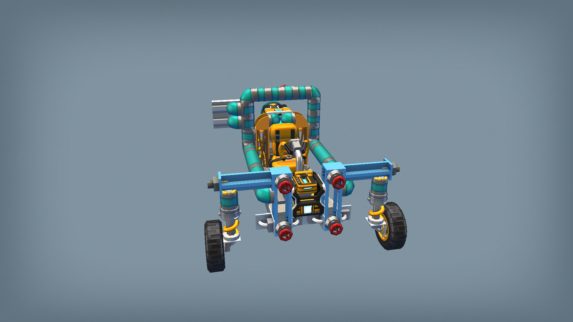 fully upgraded main menu car