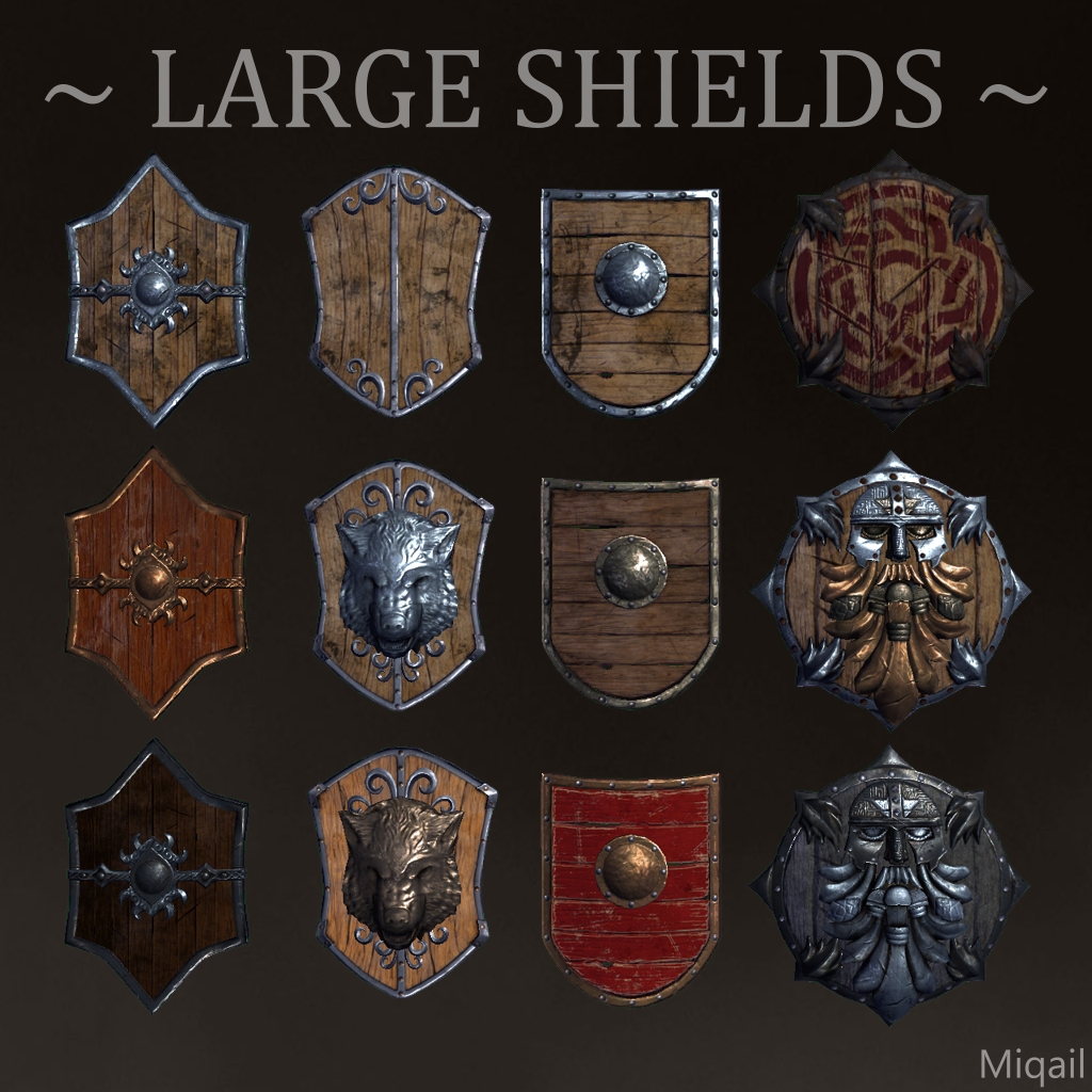 Enhanced Large Shields
