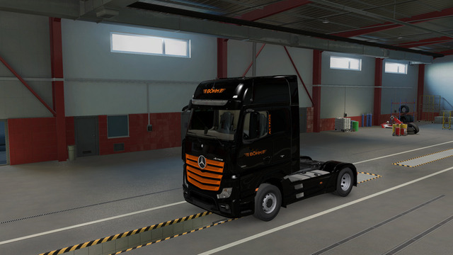 Actros Giga Space MP4 Spedition Böhm