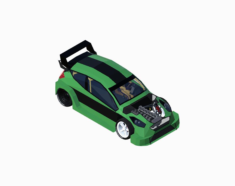 Ford Fiesta Rally Car - Garage Mod