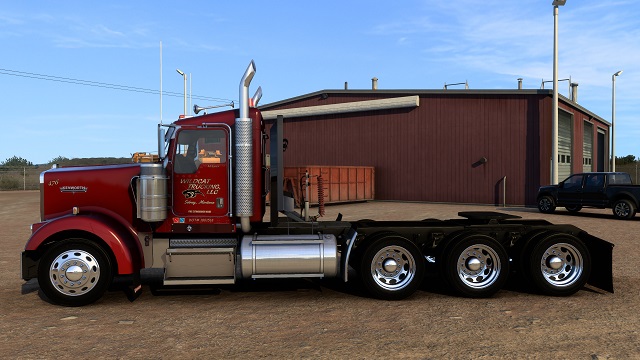 Wild Cat Trucking skins for the SCS W900, Pete 389 and Western Star 4900