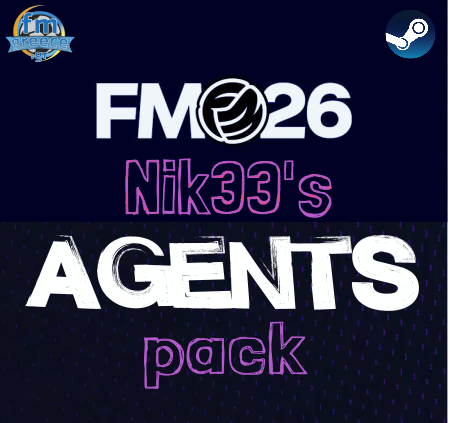 Nik33's Agents pack (FM26)