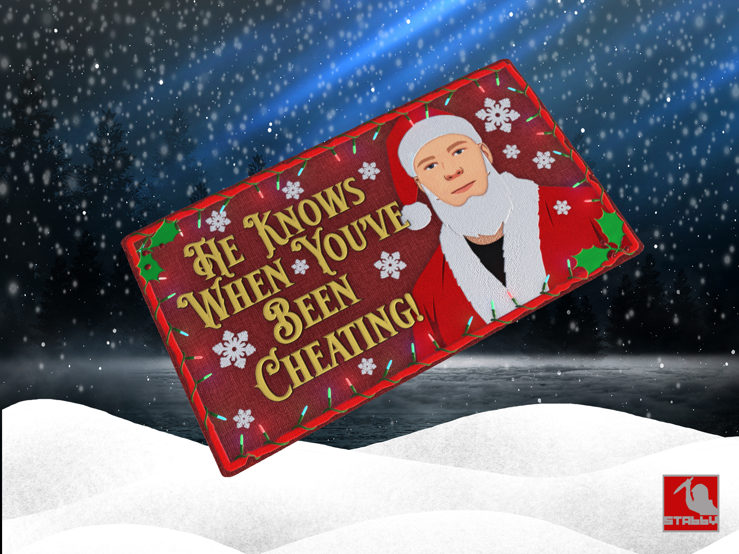 Naughty List Rug thumbnail 2