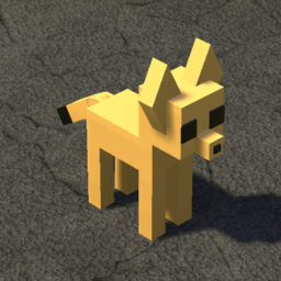 Blocky Animals - Fennec Fox