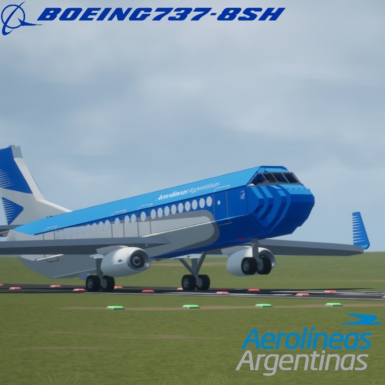 Softbody AIR LINER Boeing 737-8SH Aerolineas Argentinas