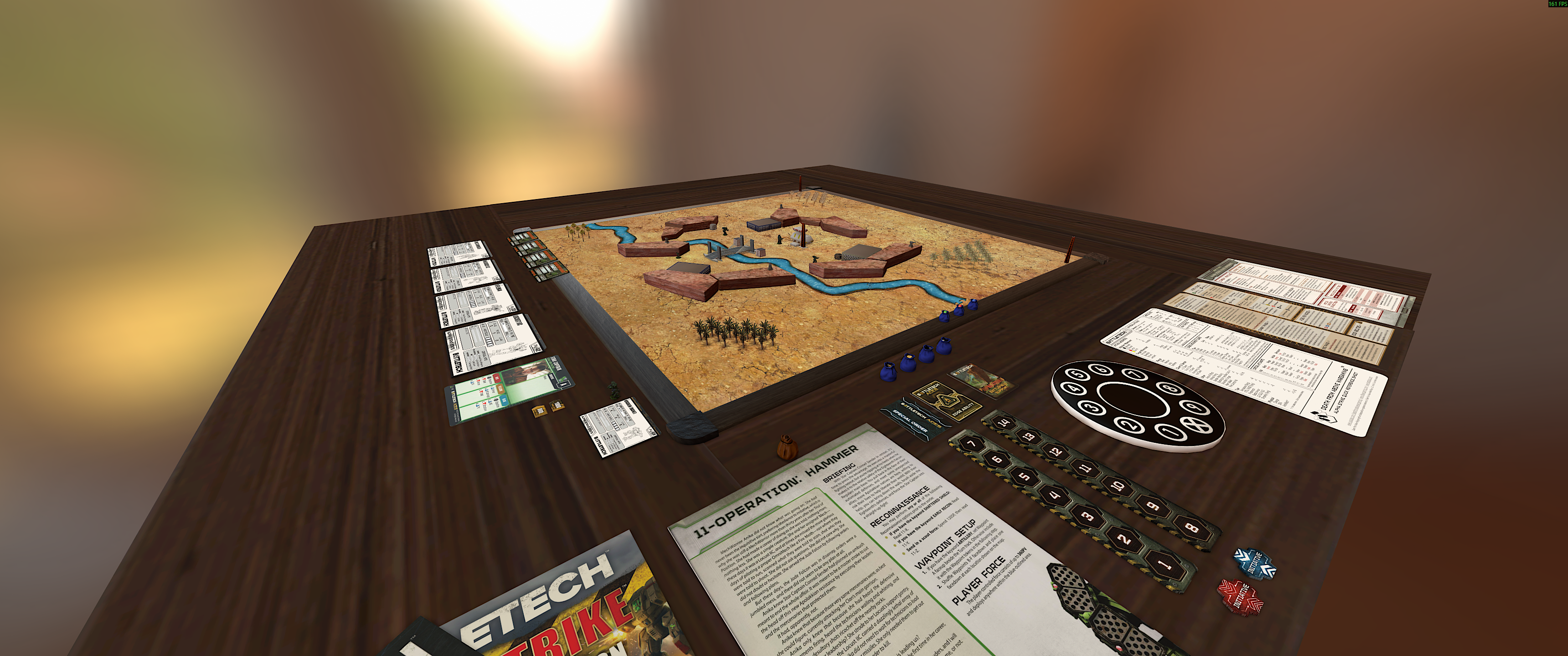 Battletech Aces Scouring Sands Campaign: Scenario 11 - Operation: Hammer