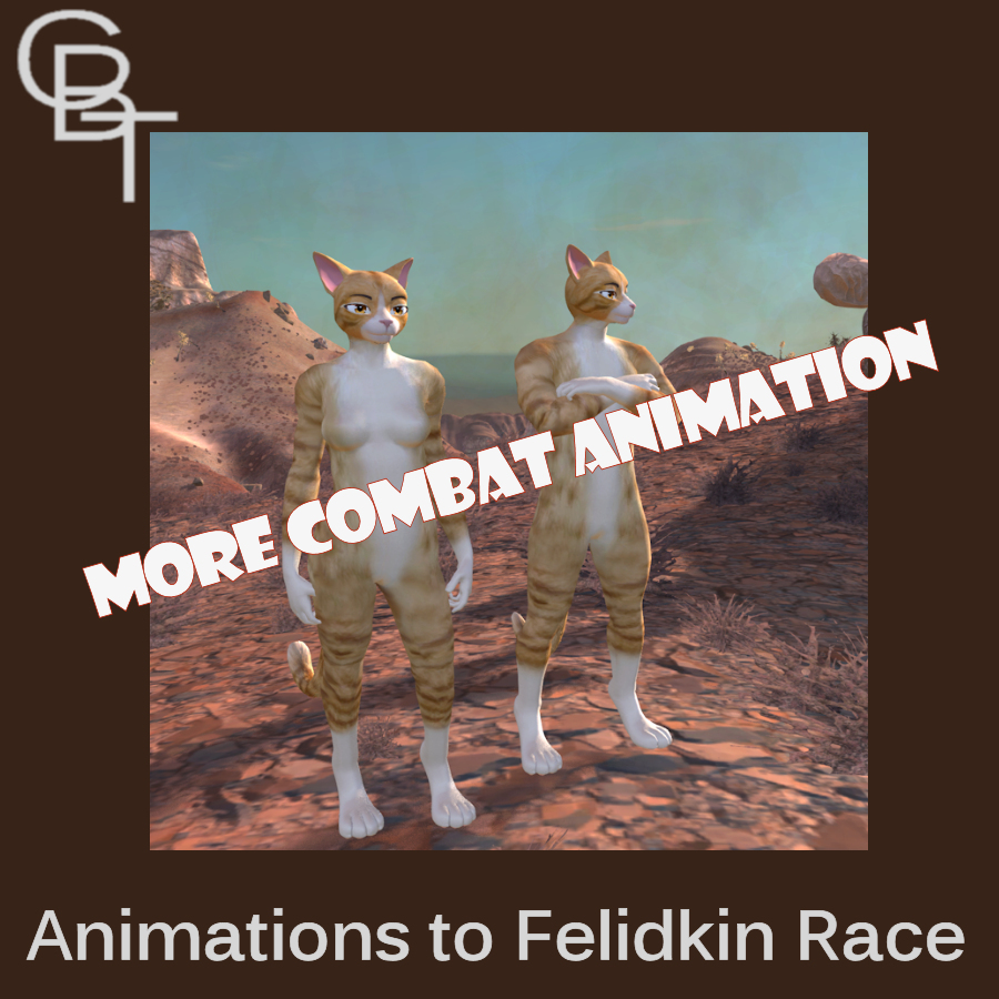 More Combat Animations to Felidkin Patch